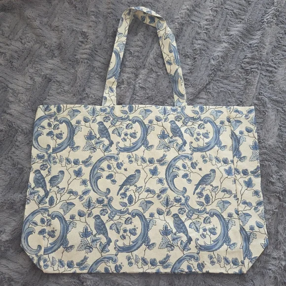 Sezane Antoinette Poisson Tote Bag NEW - Picture 6 of 8